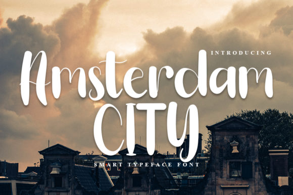 Amsterdam City Font for Modern Web Design