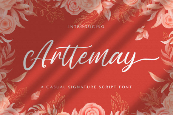 Arttemay: A Handwritten Font for Elegant Branding