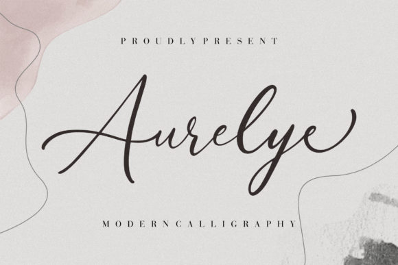 Aurelye: A Balanced Script Font for Modern Web Design