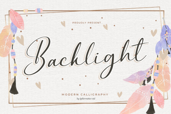 Backlight: A Handwritten Font for Makers