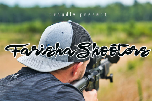 Farisha Shooter: A Handwritten Typeface for Bold Brands