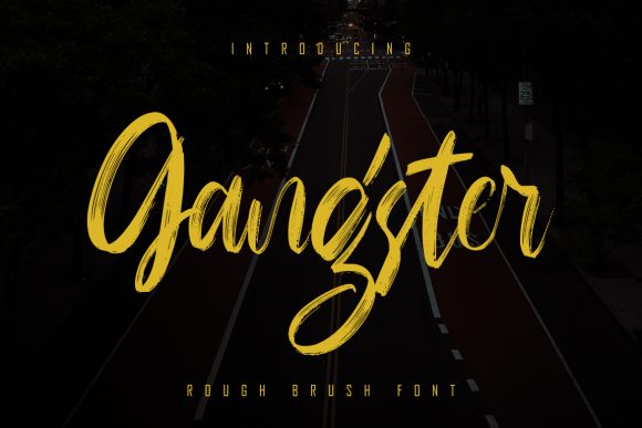 Gangster Font: Elevate Editorial Design