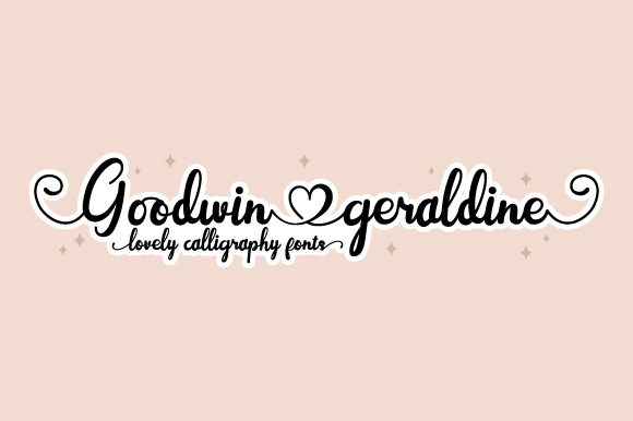 Goodwin Geraldine: A Handwritten Font for Elegant Branding