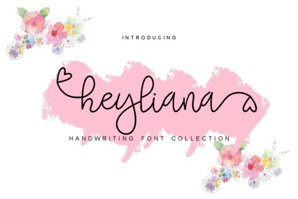 Heyliana: The Handwritten Font for Crafters