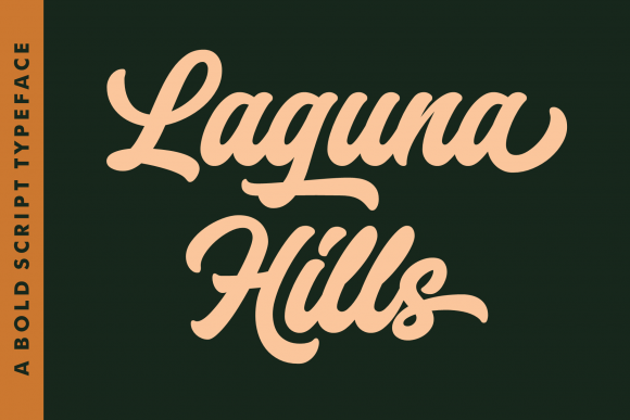 Laguna Hills: A Bold Script Font for Modern Brands