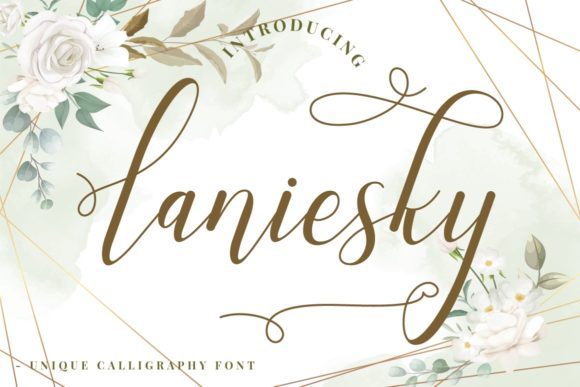 Laniesky: A Handwritten Font for Elegant Branding