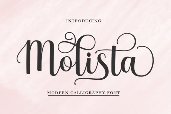 Molista: A Handwritten Font for Editorial Design