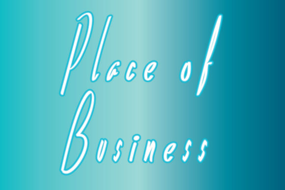 Place of Business: A Refined Script Typeface for Modern Editorial Design
