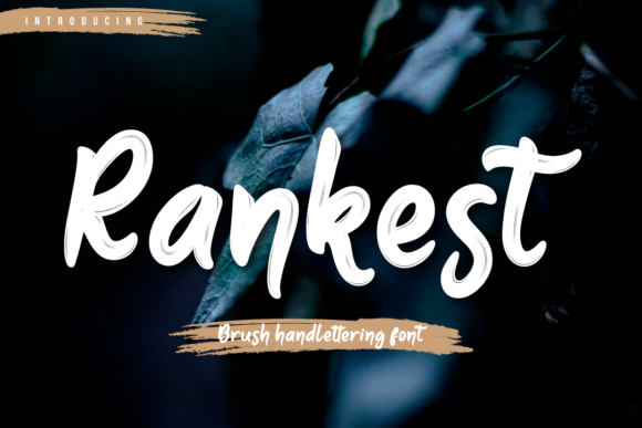 Rankest Font: A Handwritten Typeface for Makers