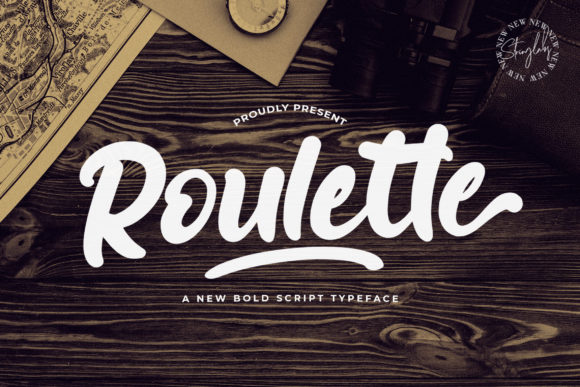 Roulette Font: Bold Script for Crafters