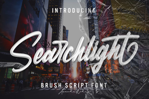 Searchlight: A Handwritten Typeface for Modern Editorial Design