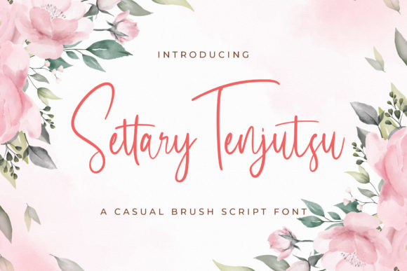 Settary Tenjutsu: A Fluid Handwritten Typeface for Editorial Design