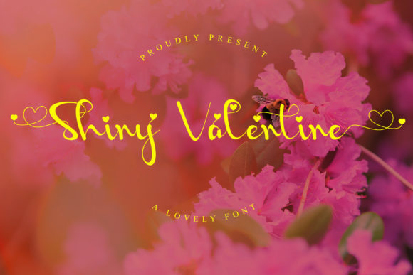 Shiny Valentine: A Script Font for Web Design