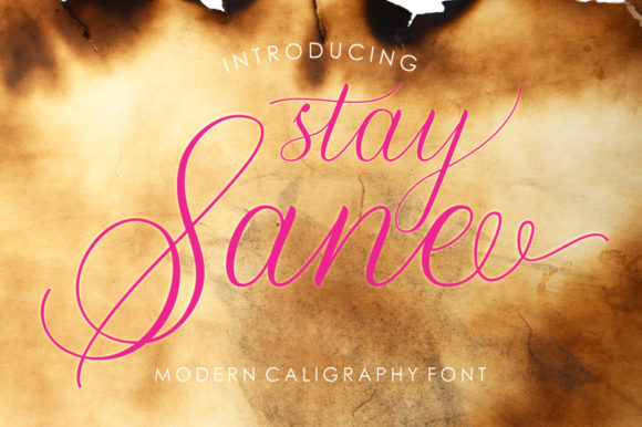 Stay Sane: A Handwritten Typeface for Editorial Calm