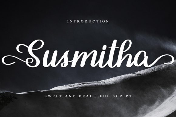 Susmitha Font: Elevate Your Brand Identity